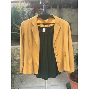 Mustard Blazer